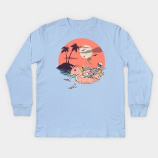 Summer Forever Kids Long Sleeve T-Shirt